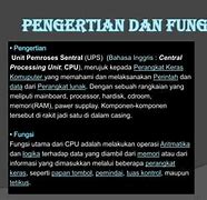 Pengertian Cpu Dalam Bahasa Inggris