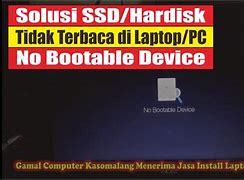 Ssd Komputer Tidak Terbaca